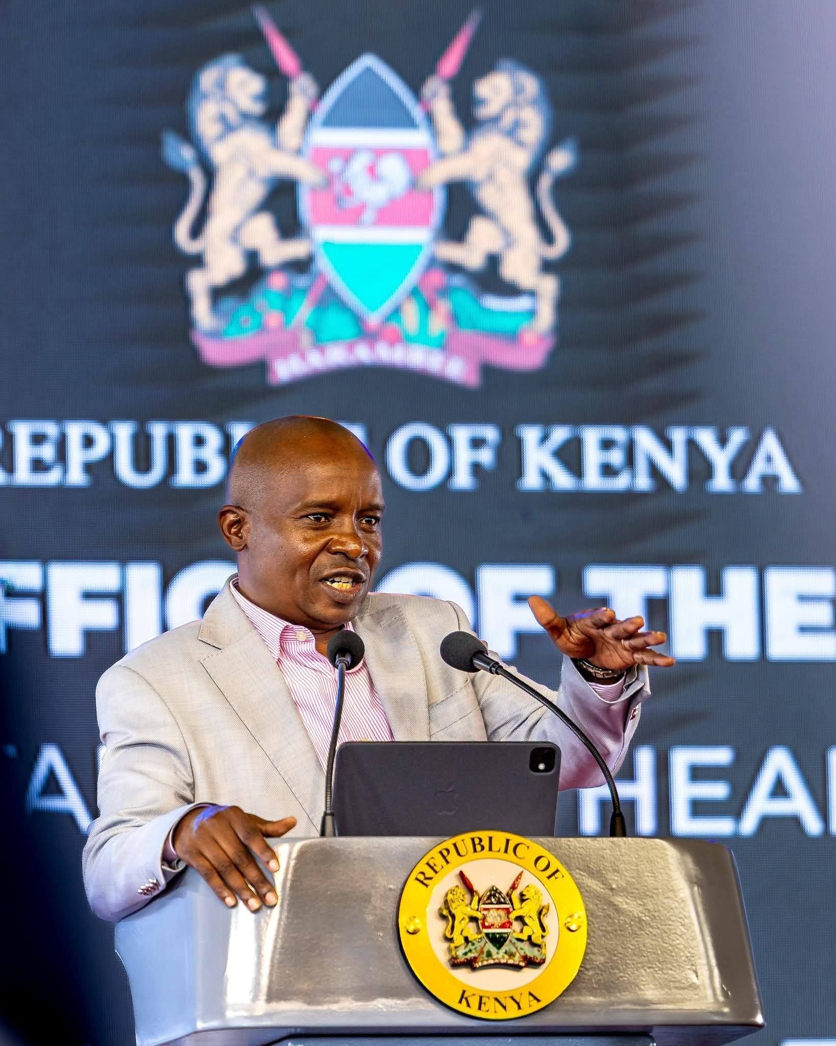 Kenyan Deputy President Kithure Kindiki 