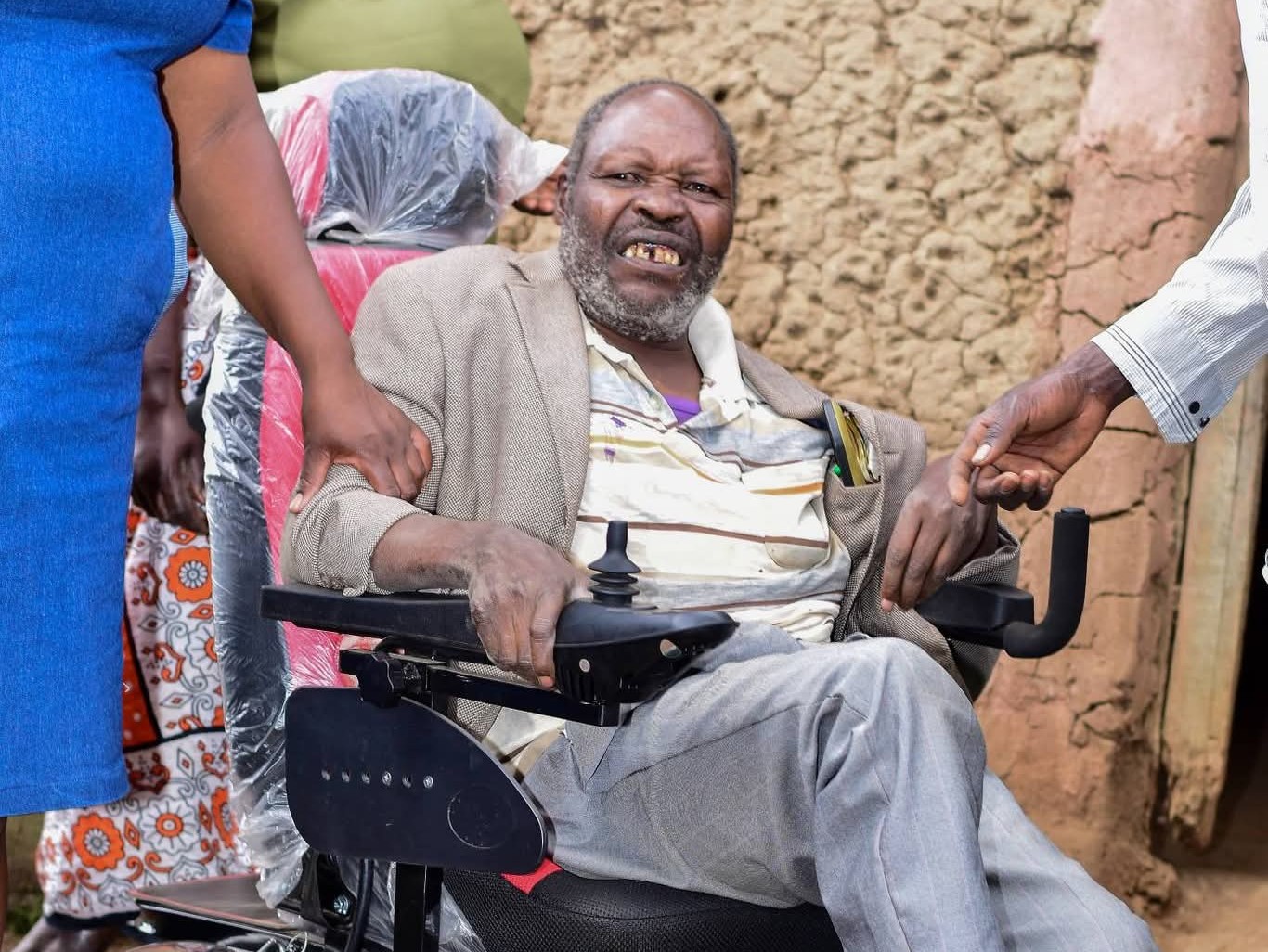 Andrea Tendenei: Oscar Sudi Buys Electric Chair for Eldoret Man Bedridden for 25 Years