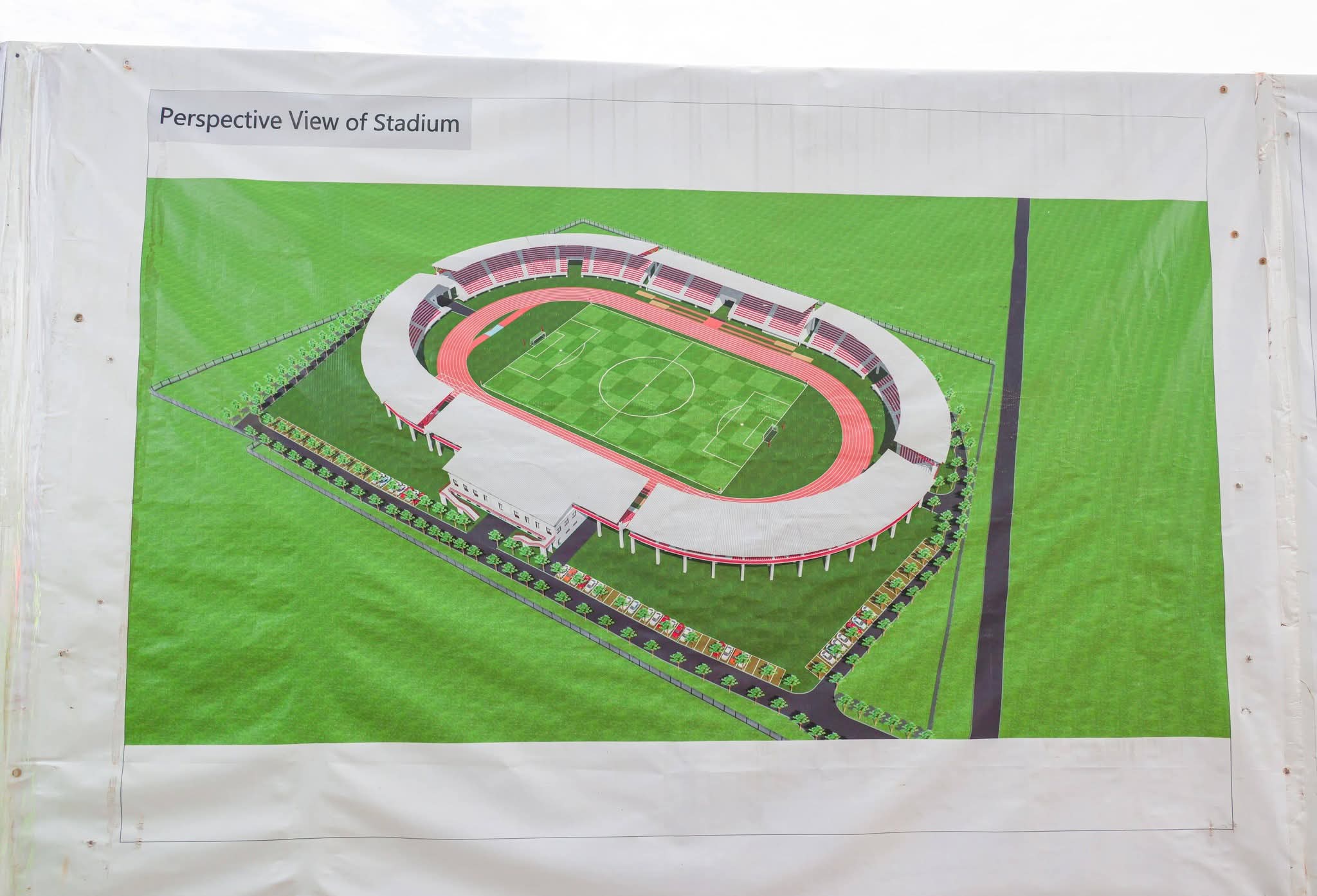 Kipchoge Keino Stadium in Nandi County 