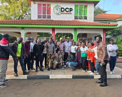 Uasin Gishu DCP Members Meet Cleophas Malala in Nairobi