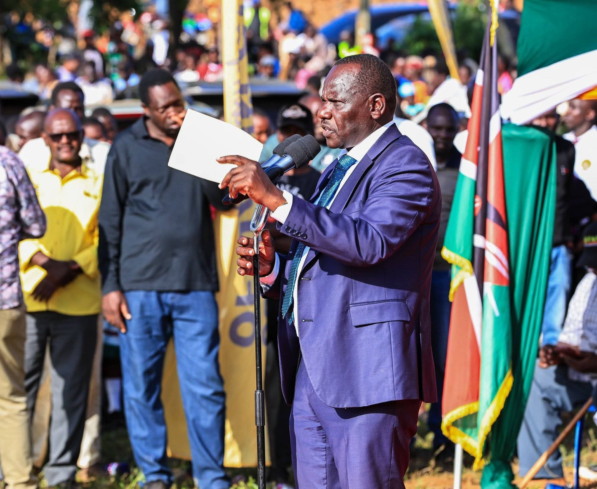 Uasin Gishu governor Jonathan Bii Chelilim