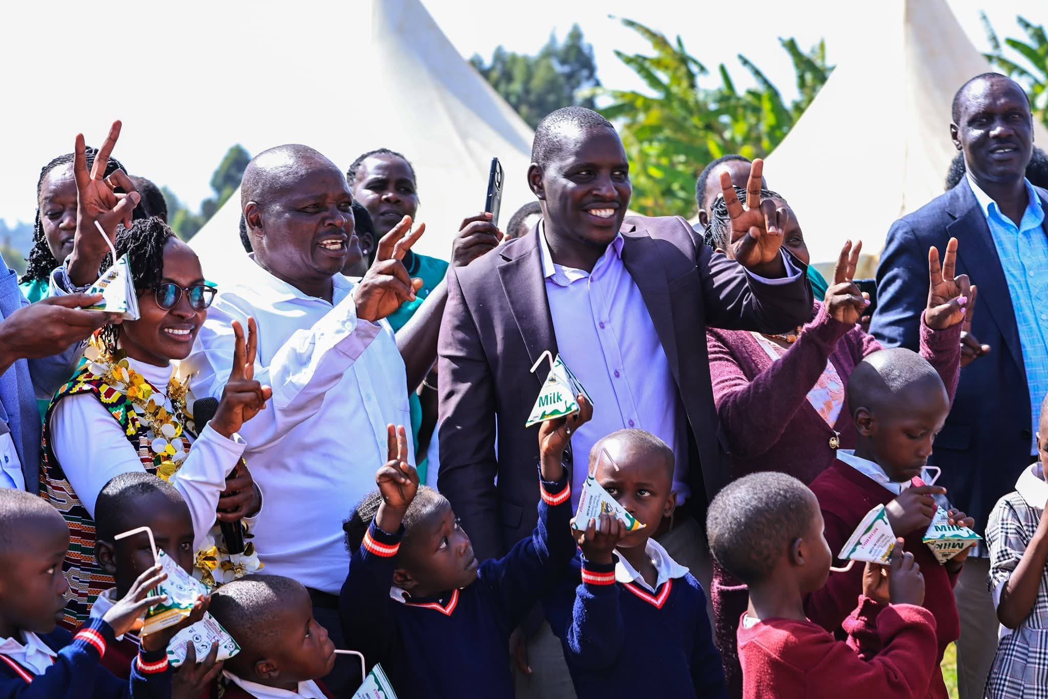 Uasin Gishu DG Kapkea with CECMs