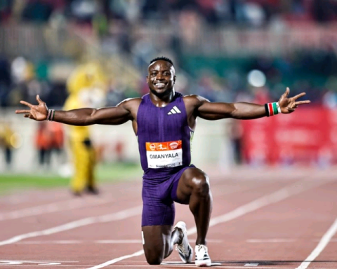 Africa’s fastest man Ferdinand Omanyala