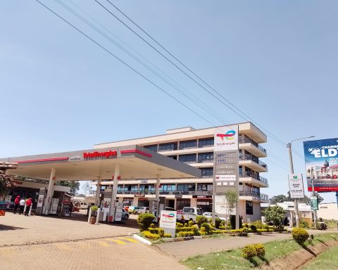 Total petrol station in Eldoret