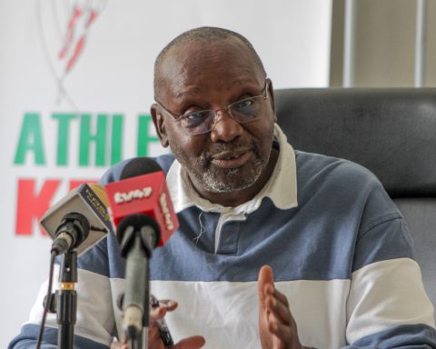 Athletics Kenya youth development chair Barnaba Korir