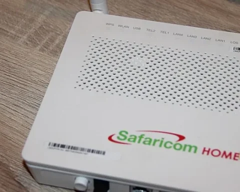 Safaricom Home Fibre.