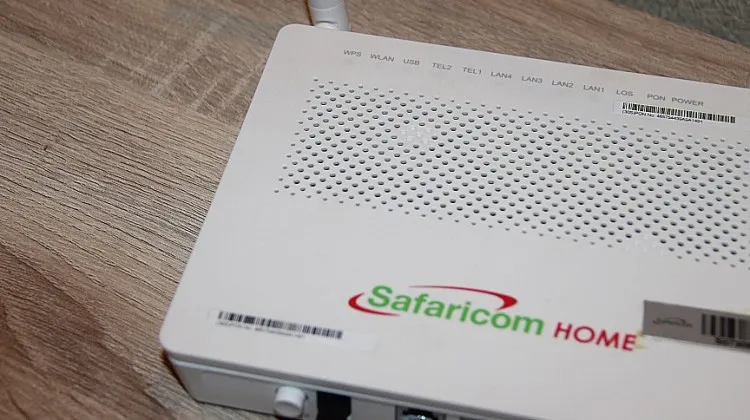 Safaricom Home Fibre.
