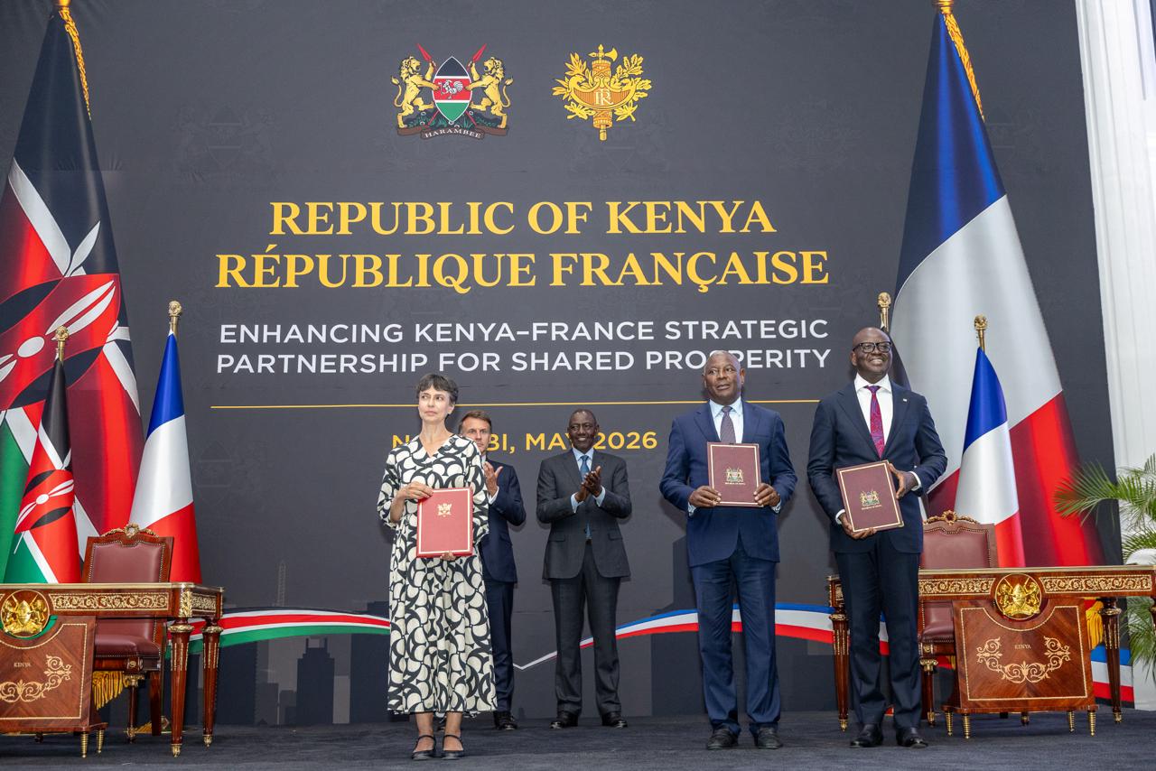 Kenya, France Sign 11 Agreements to Strengthen Bilateral Cooperation