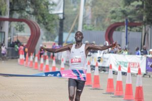 Kenyan marathoner Enock Kipkemboi