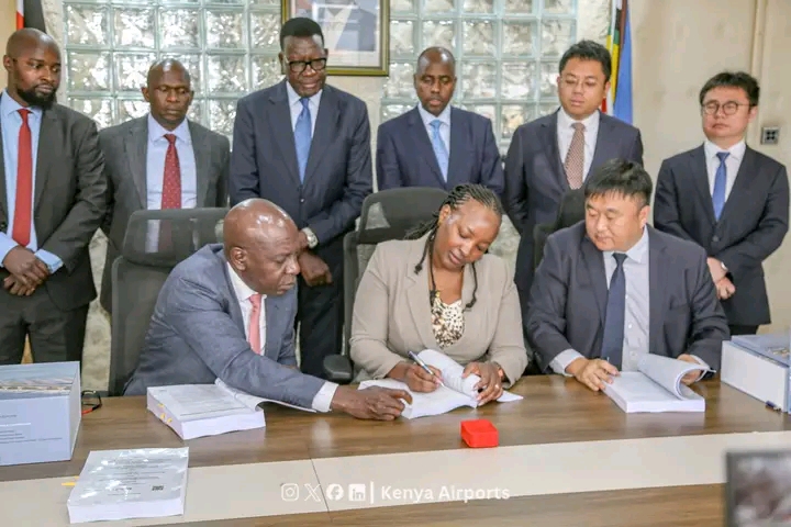 Govt signs contract with Chinese firm for JKIA modernisation