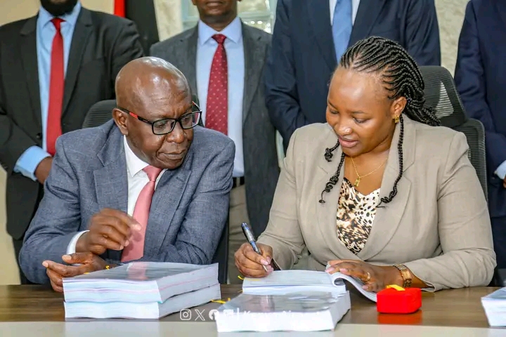 JKIA modernisation contract signing