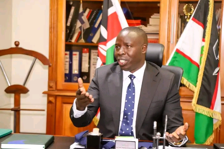 Nandi Governor Stephen Sang 
