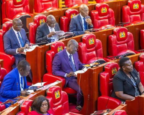 Kenyan Parliament in session