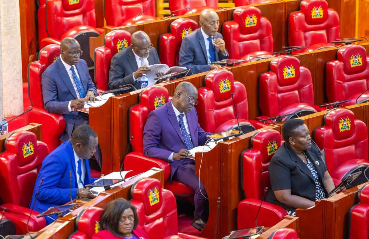 Kenyan Parliament in session 