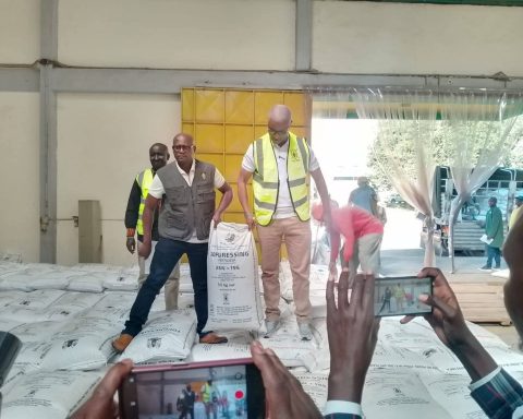 CAN fertiliser arrives at NCPB depot