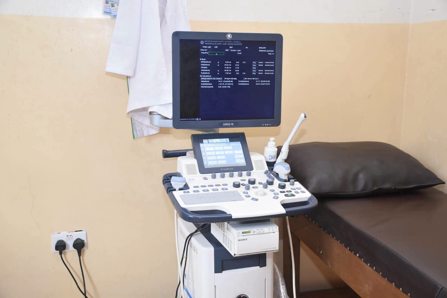 A medical equipment at meteitei Sub-County Hospital