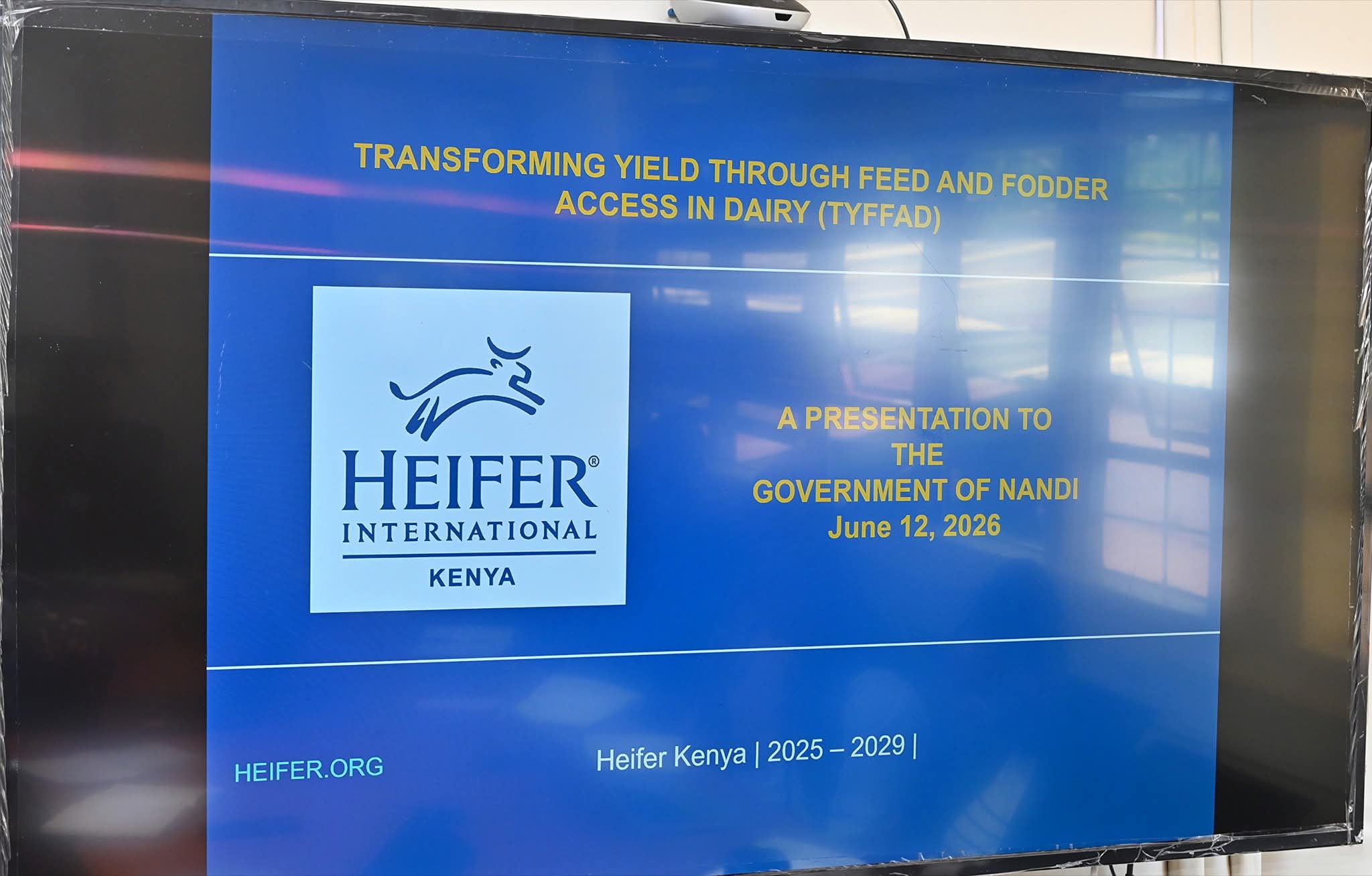 Transforming Yield Through Feed and Fodder Access in Dairy (TYFFAD) Project