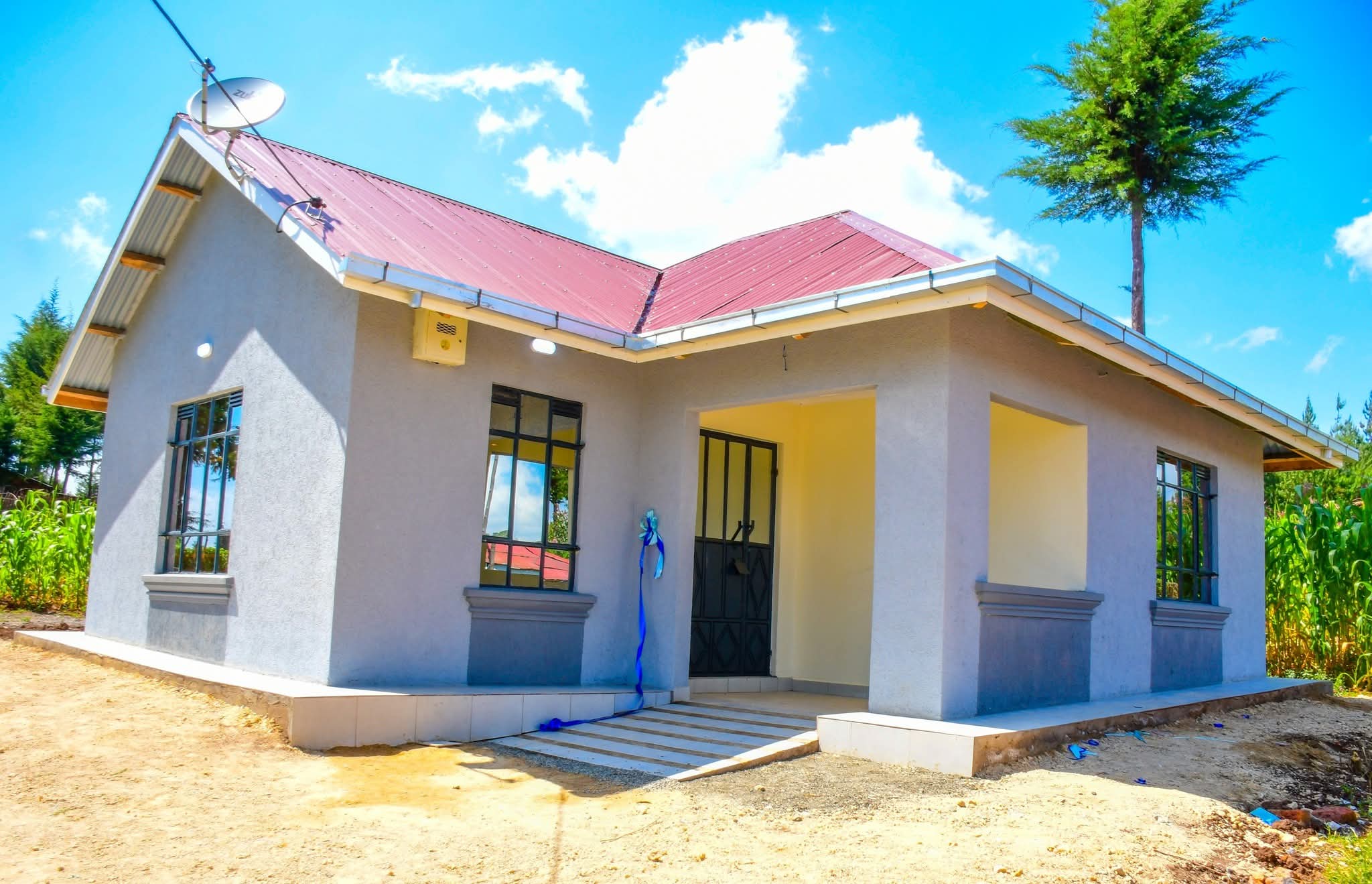 Andrea Chamdany house gifted by Oscar Sudi 