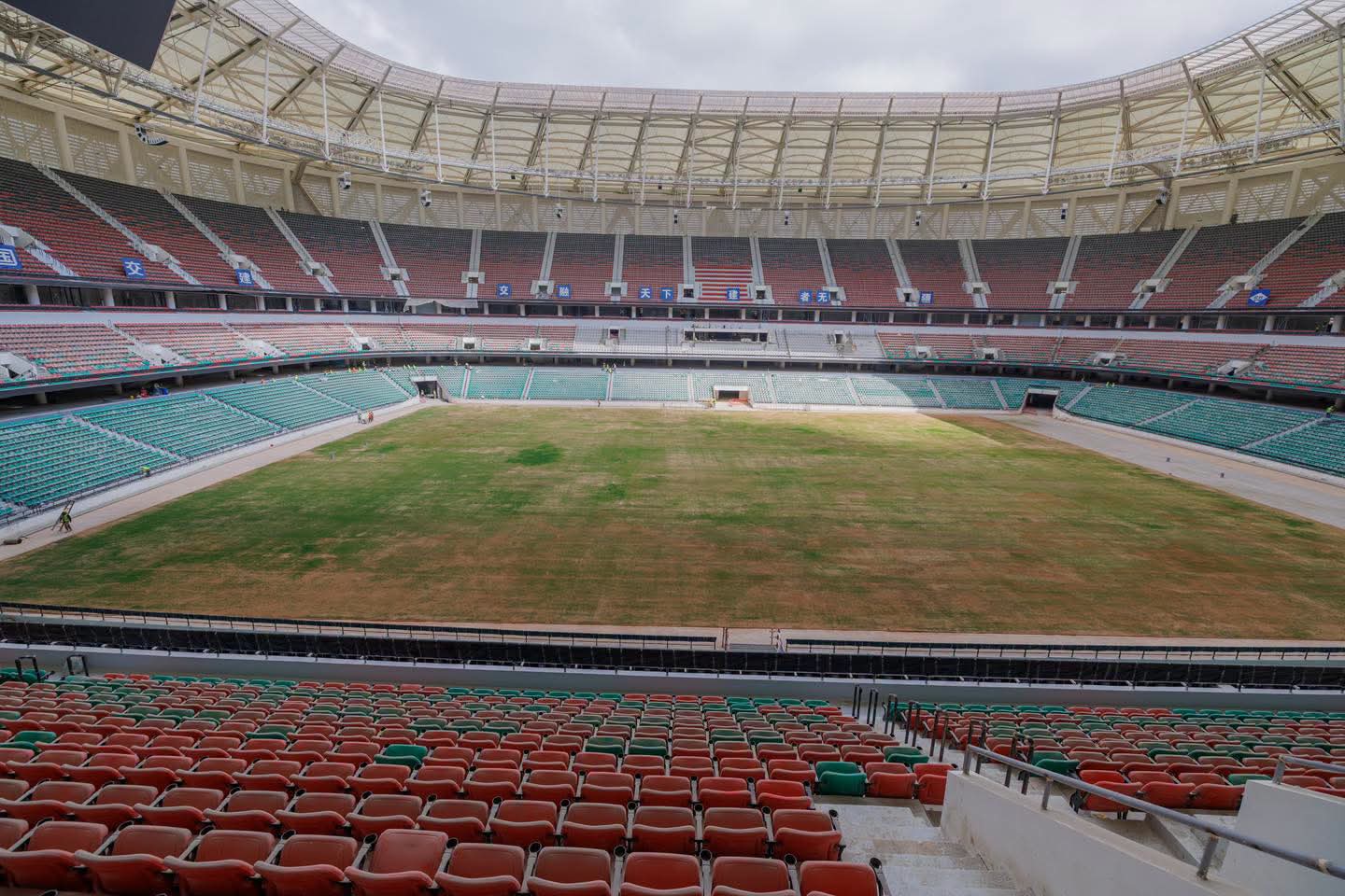 Current state of Raila Odinga international stadium