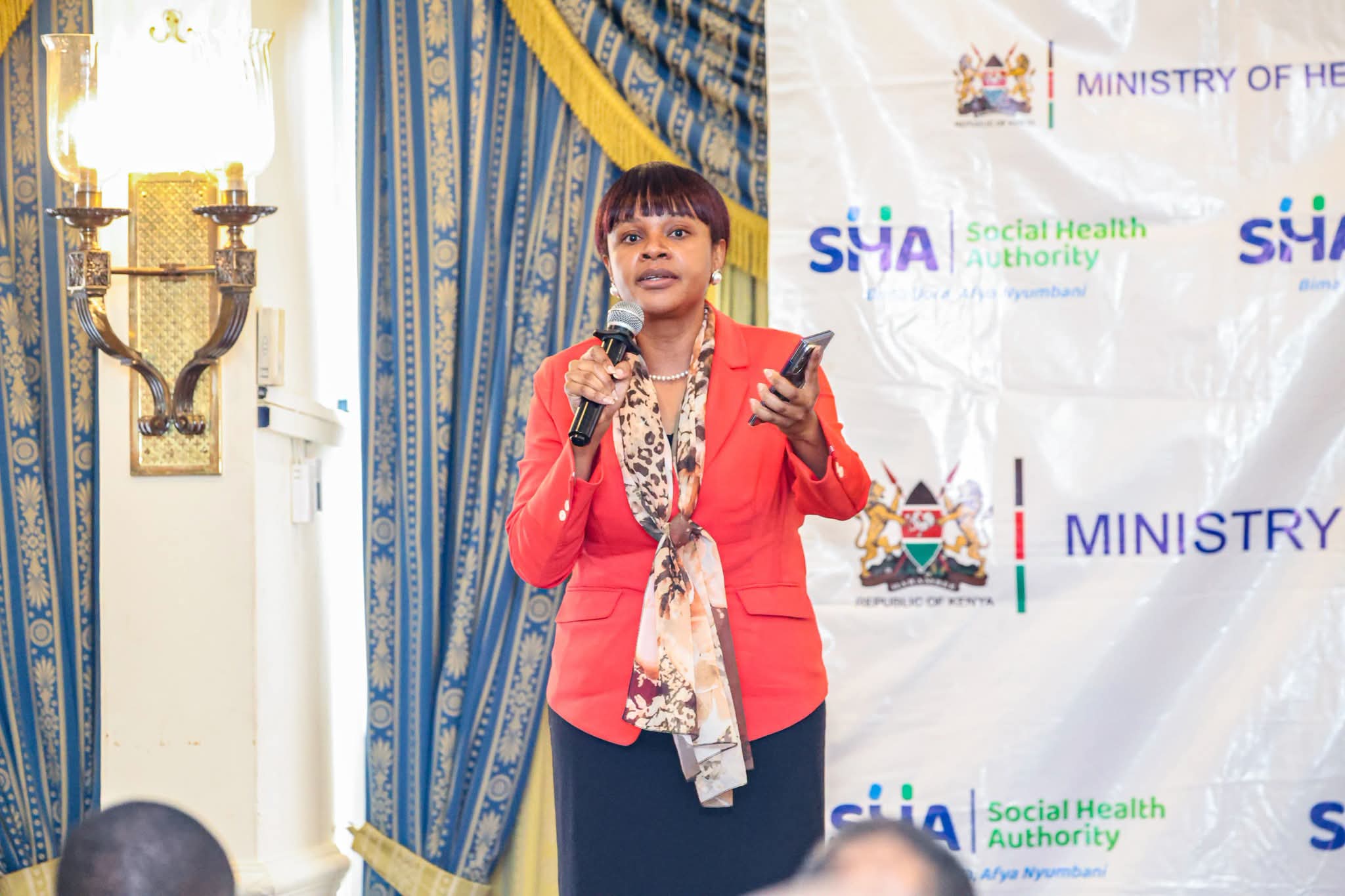 SHA Chief Executive Officer Dr. Mercy Mwangangi