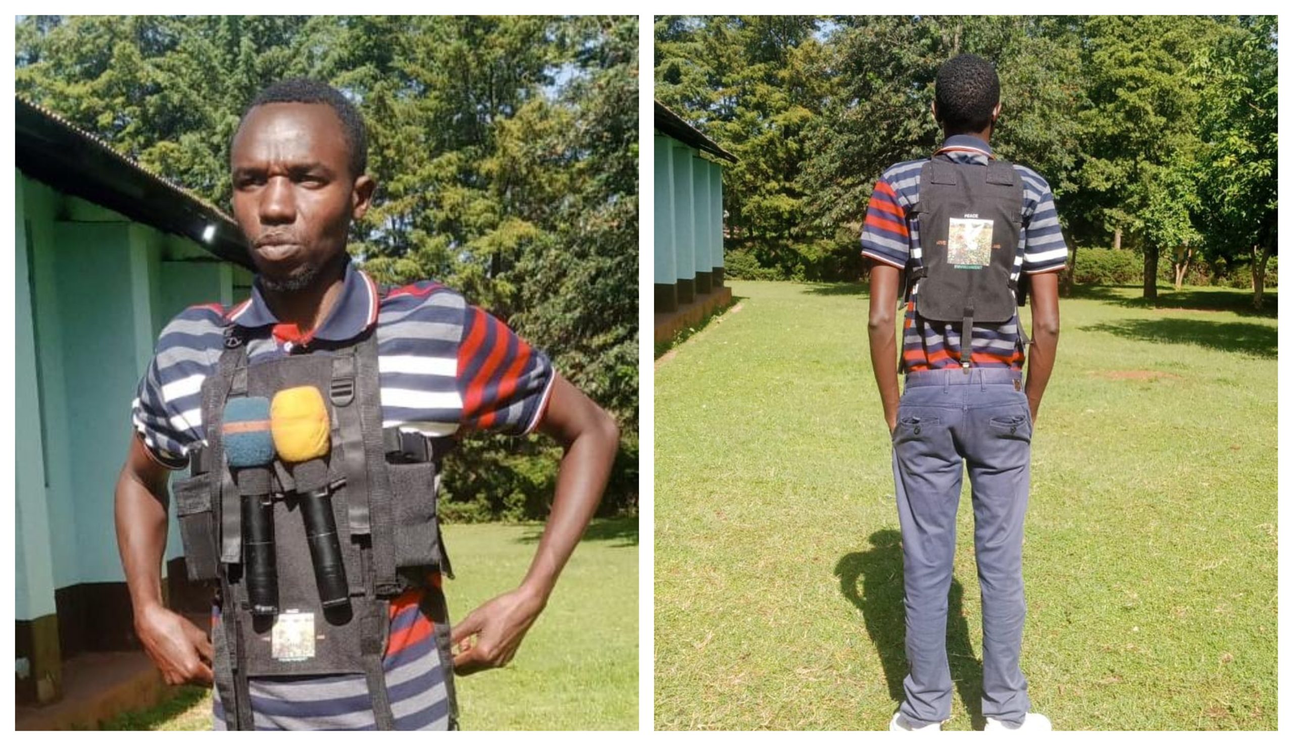 hands-free microphone Kipkogei Yego