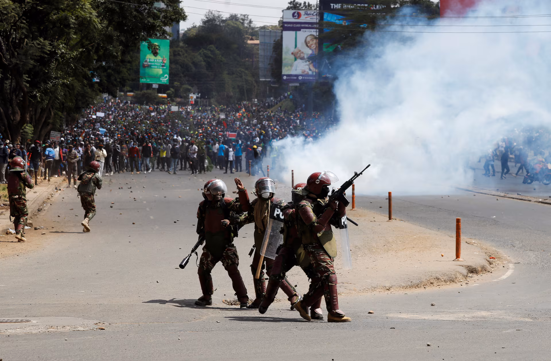 protests in Kenya