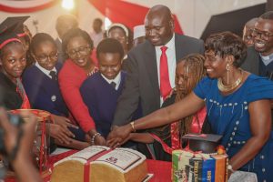 Basic Education PS during Kenya High prize-giving day.