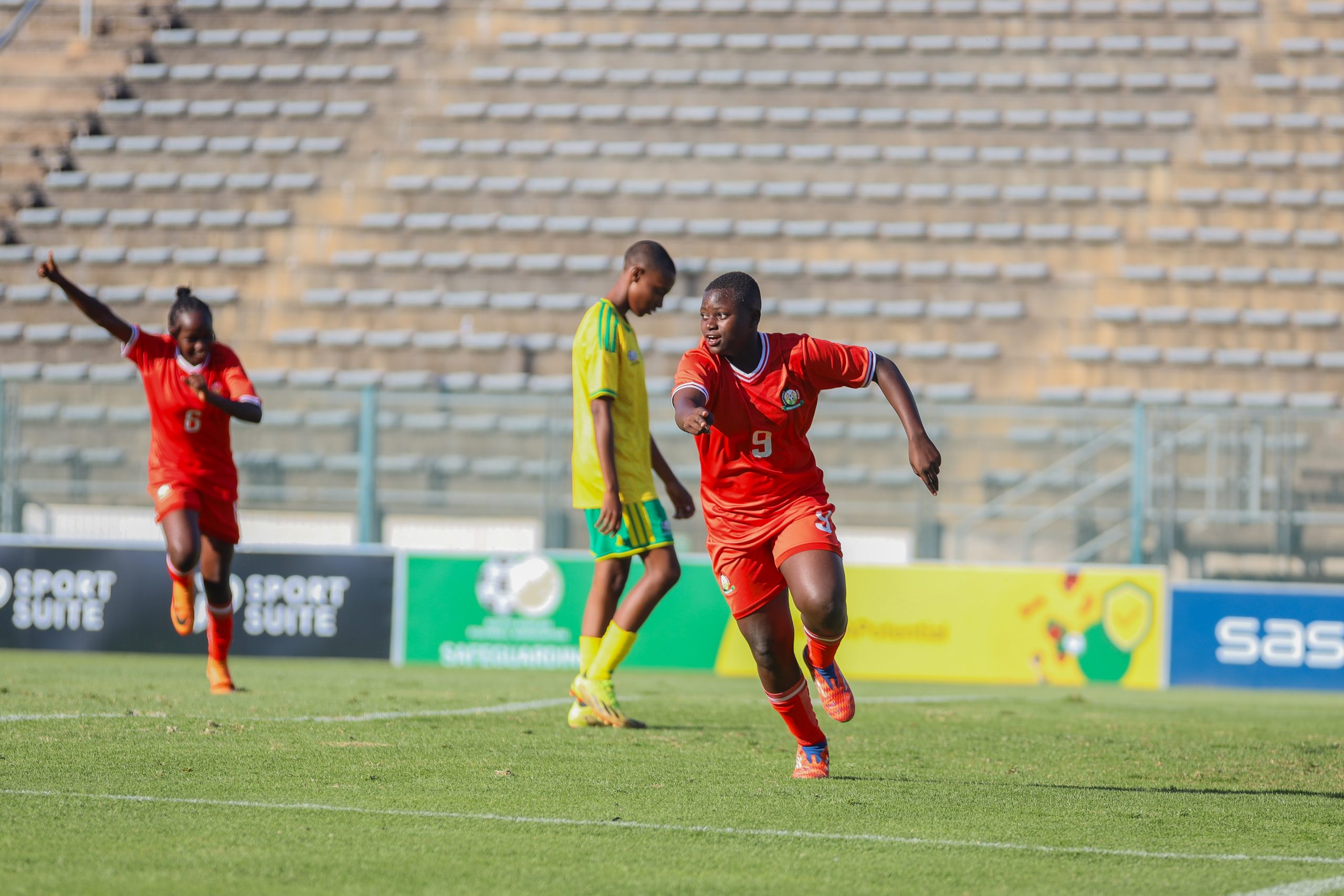 Junior Starlets Take Commanding First-Leg Advantage Against South Africa