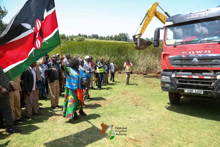 Karona Earth Dam Irrigation Development Project launch