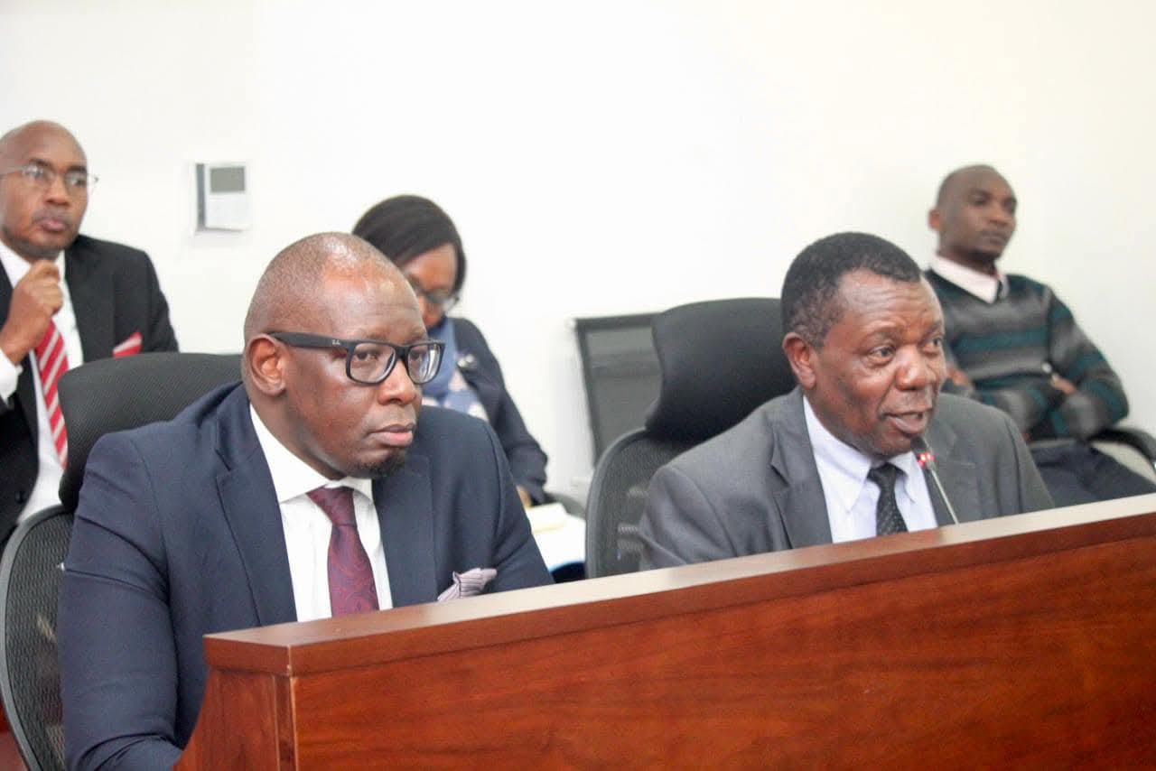 (LOC) chairman Nicholas Musonye, alongside AFCON CEO Anthony Lung’aho