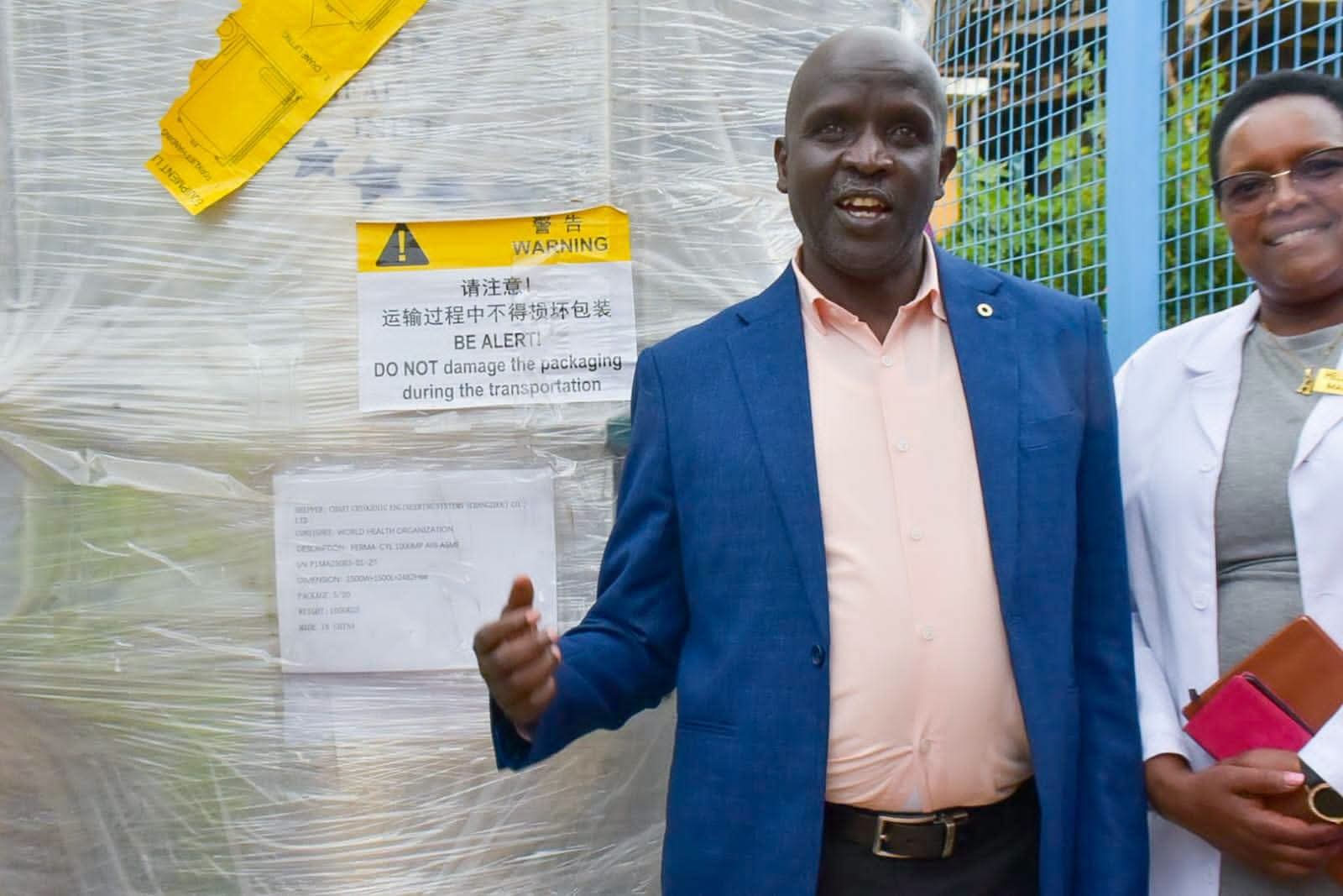 Uasin Gishu County Director of Medical Services Dr. Evans Kiprotich.