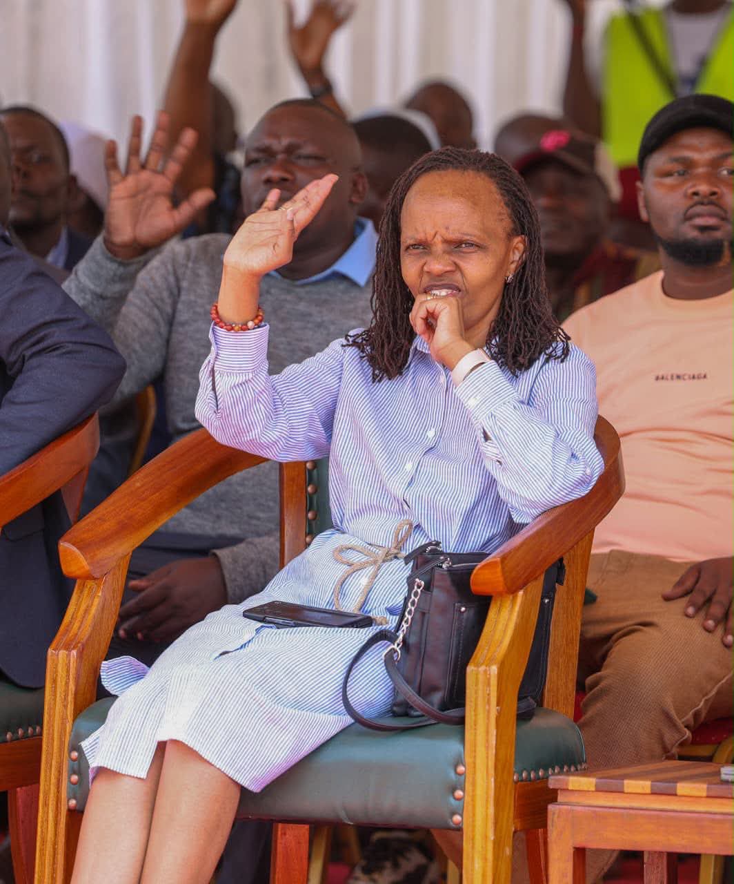 KUCCPS Chief Executive Officer Dr. Agnes Mercy Wahome.