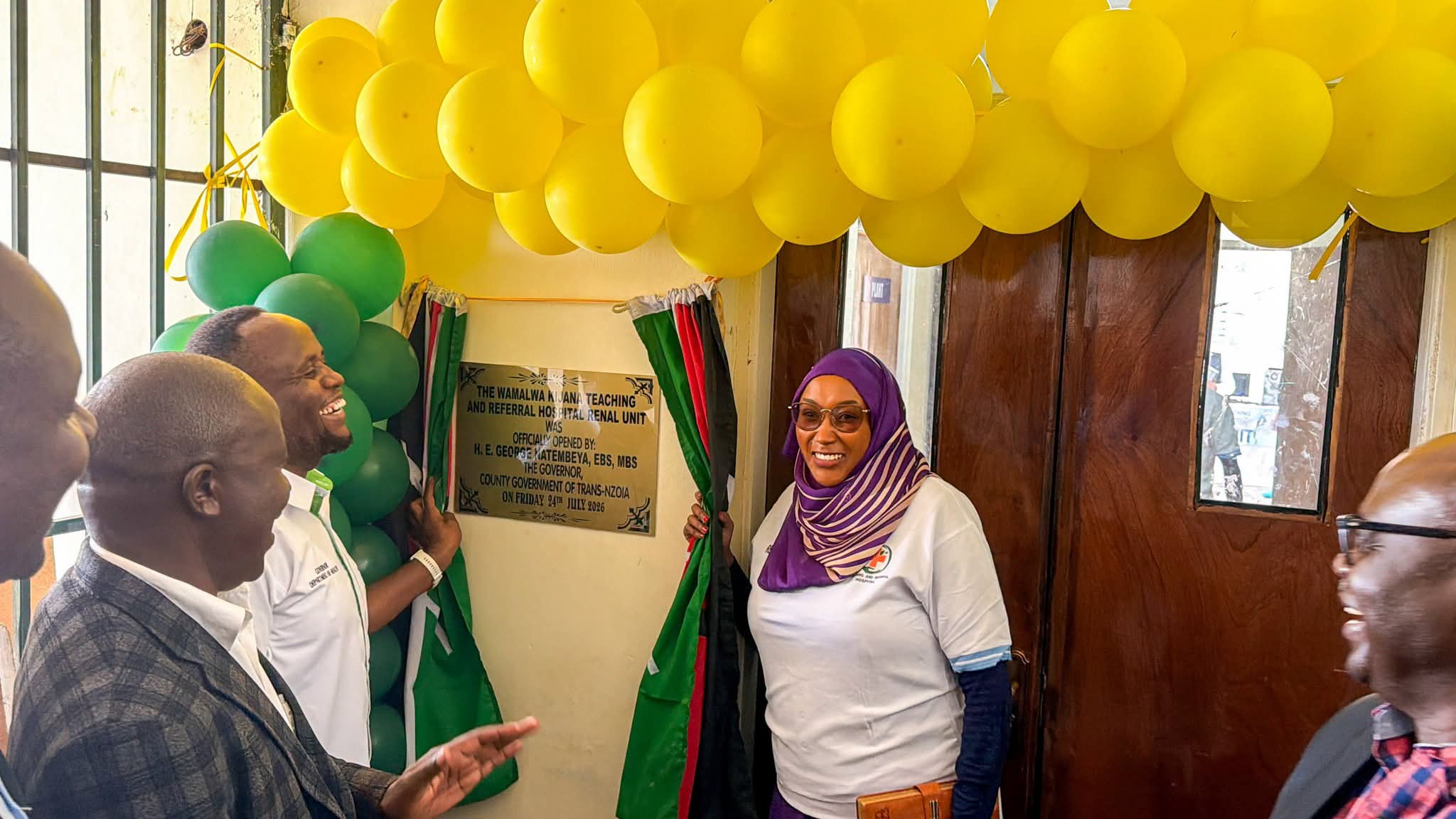 Natembeya unveils 13-bed renal unit at Kitale's Wamalwa Kijana Hospital