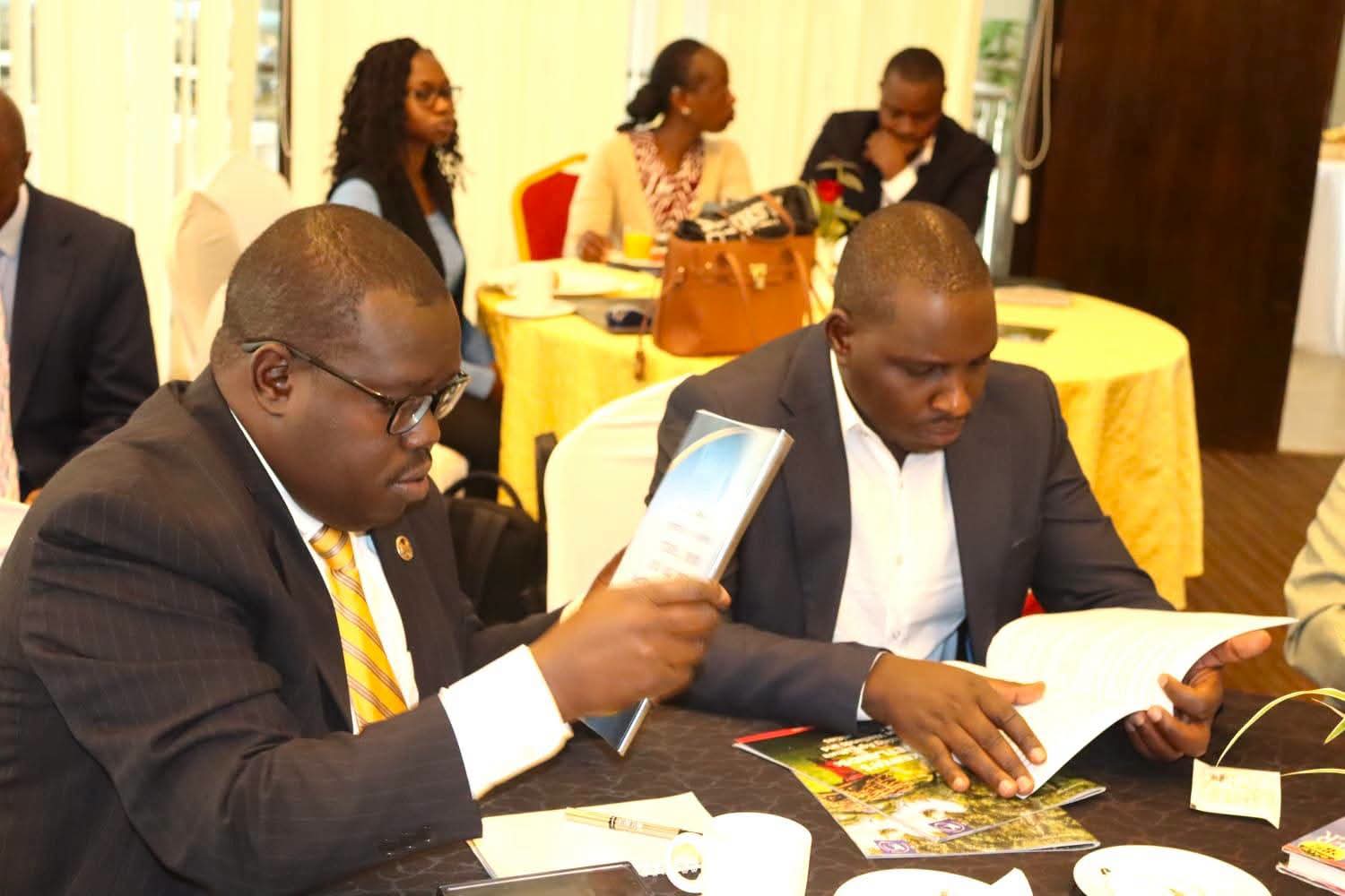 County Attorney Silvester Metto with DP Evans Kapkea 