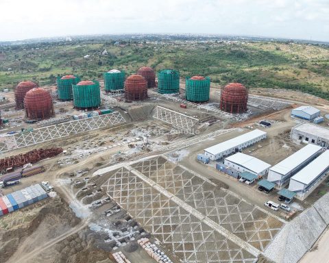 Taifa Gas LPG Terminal in Mombasa