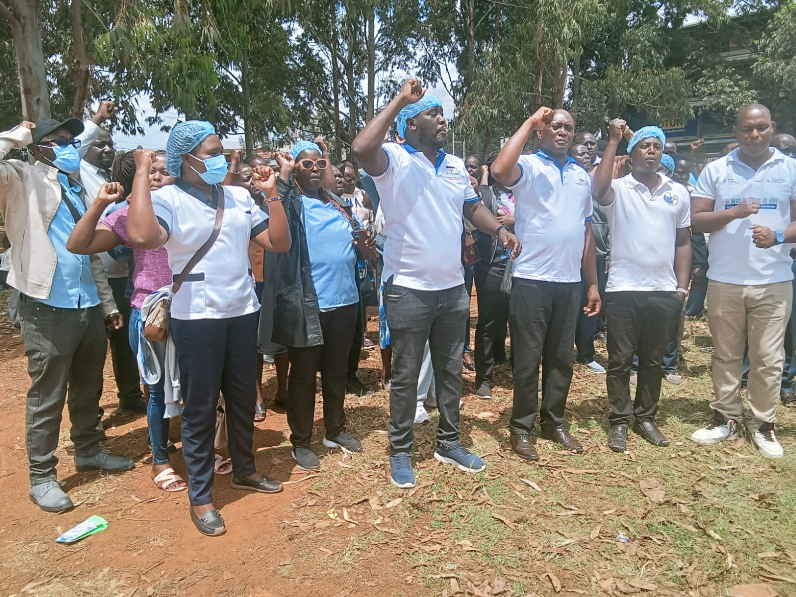 Uasin Gishu nurses on strike