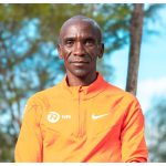 Kenyan ath;ete Eliud Kipchoge