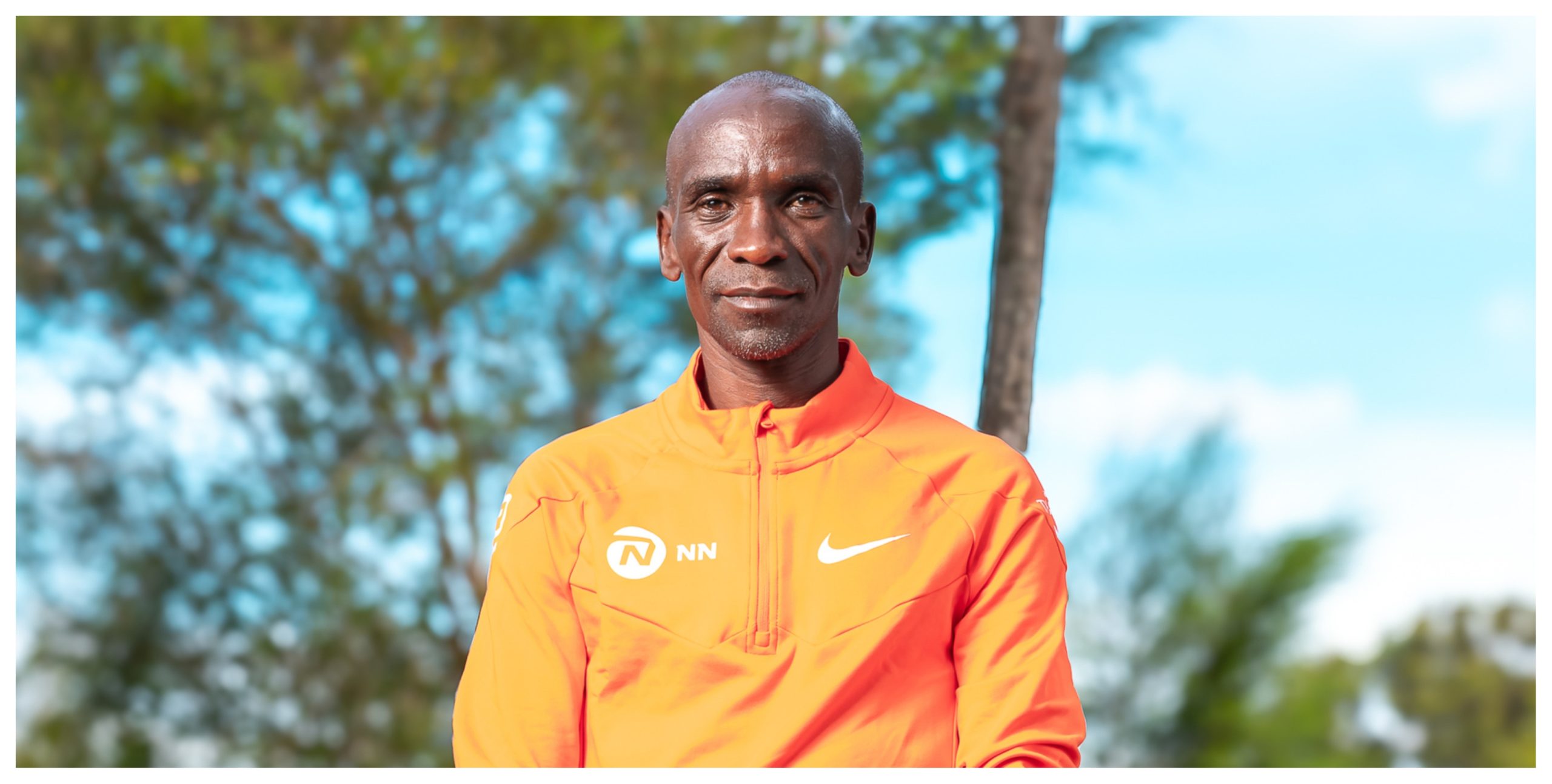 Kenyan ath;ete Eliud Kipchoge