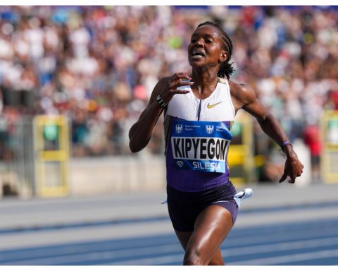 Quadruple world 1,500m champion Faith Kipyegon