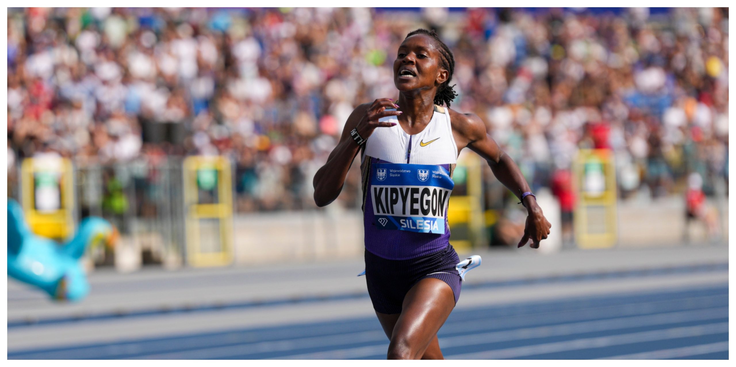 Quadruple world 1,500m champion Faith Kipyegon