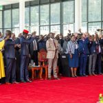 ruto with grassroots leaders from Bungoma County