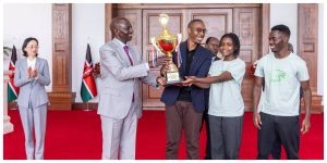 Kenyan winners of the 2026 Global Huawei ICT Competition