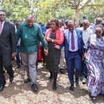 Uhuru Kenyatta in Kitale