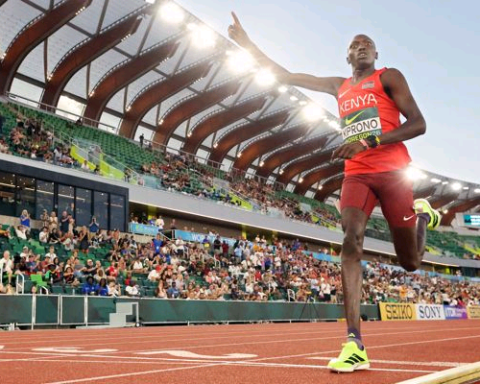 Emmanuel Kiprono at World Athletics U20 Championships
