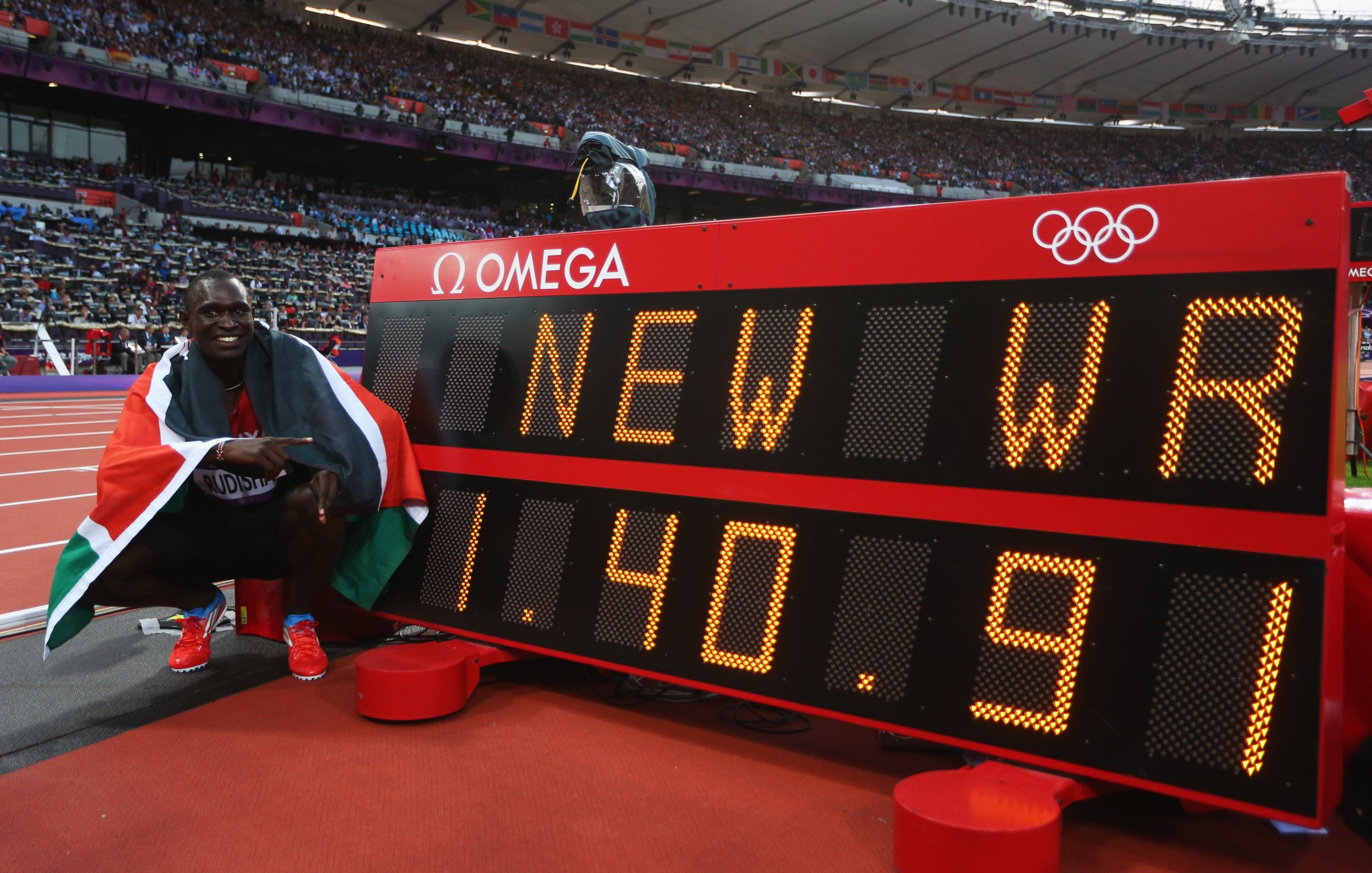 800m world record holder David Rudisha