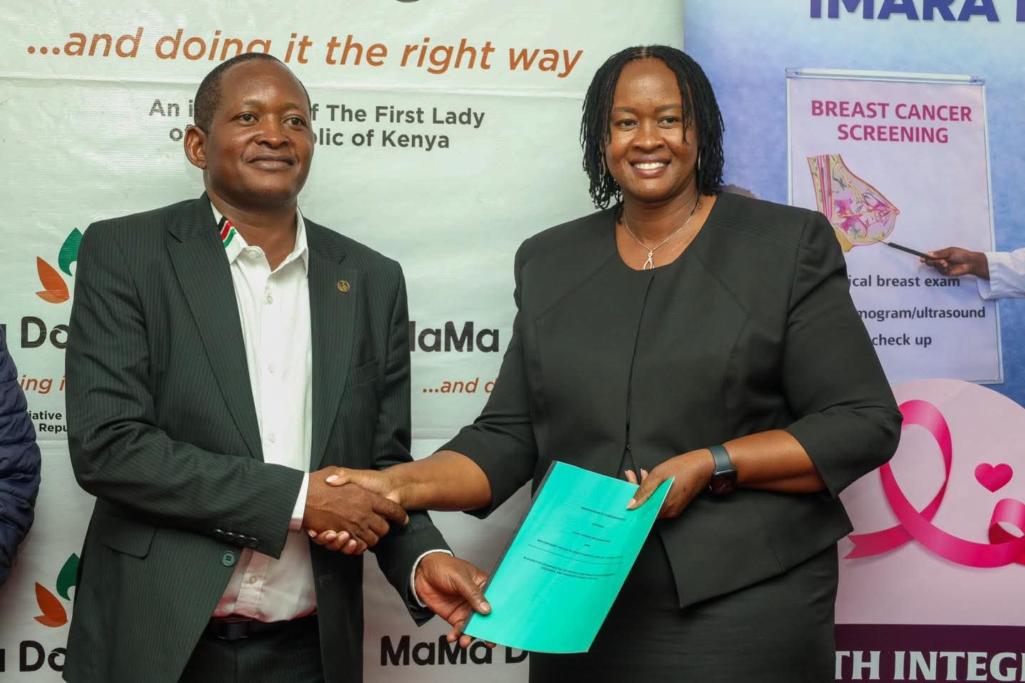 AMPATH Signs MoU with Joyful Women Organisation to Create Awareness about Breast Cancer
