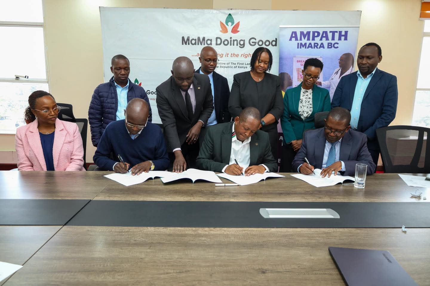 AMPATH Signs MoU with Joyful Women Organisation to Create Awareness about Breast Cancer