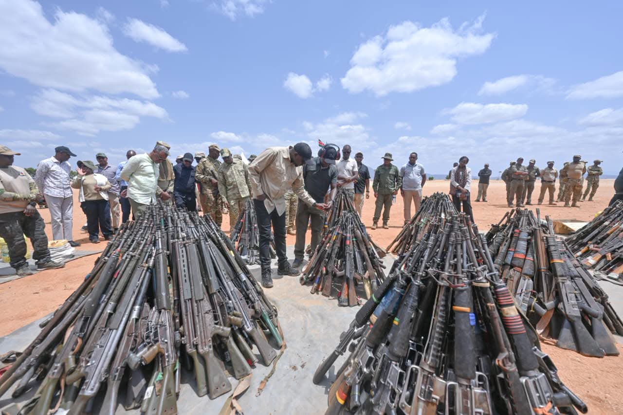 More than 2,000 guns seized in crackdown on banditry and terrorism, Murkomen says