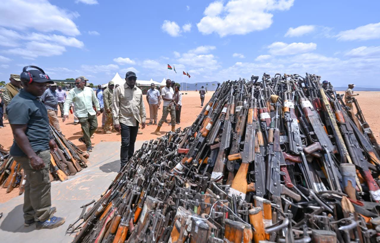 More than 2,000 guns seized in crackdown on banditry and terrorism, Murkomen says