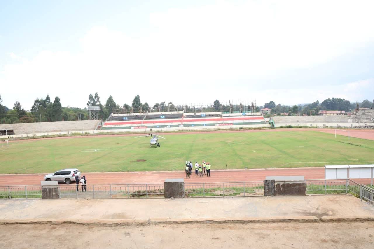 Kipchoge Stadium 56.2% Complete, Set to Host Mashujaa Day and AFCON 2027 Training
